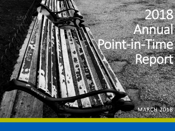 2018 Annual Point-in-Time Report