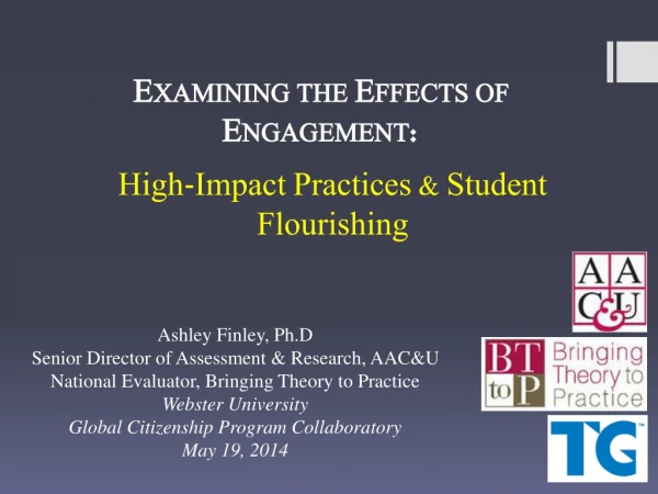 High-Impact Practices &amp; Student Flourishing