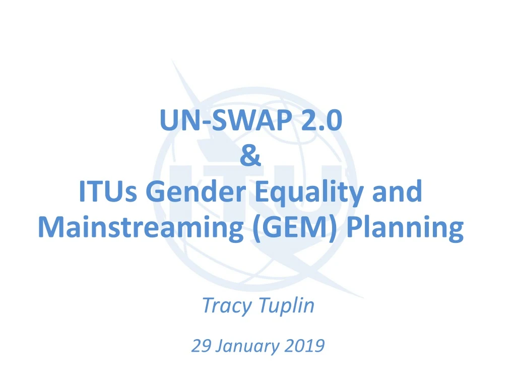 un swap 2 0 itus gender equality