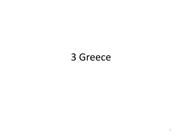 3 Greece
