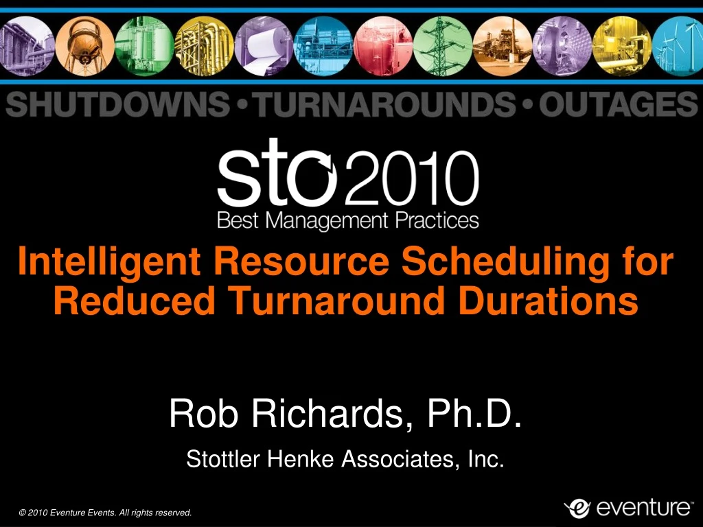 intelligent resource scheduling for reduced turnaround durations