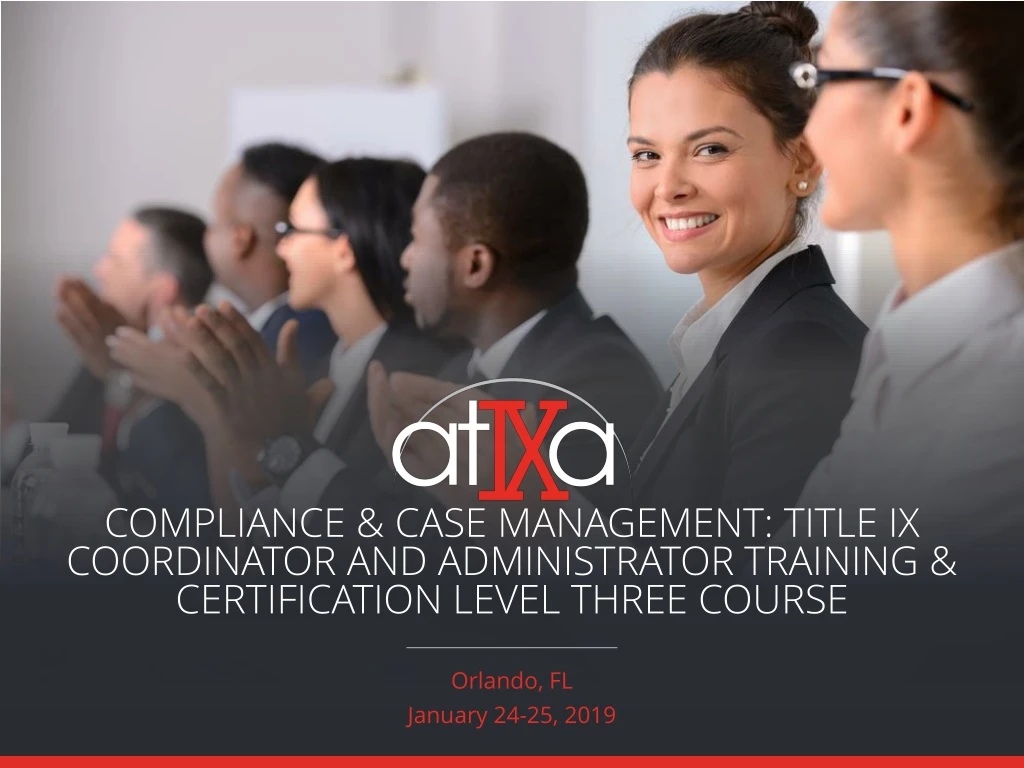 compliance case management title ix coordinator