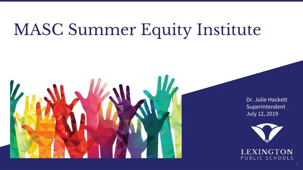 masc summer equity institute