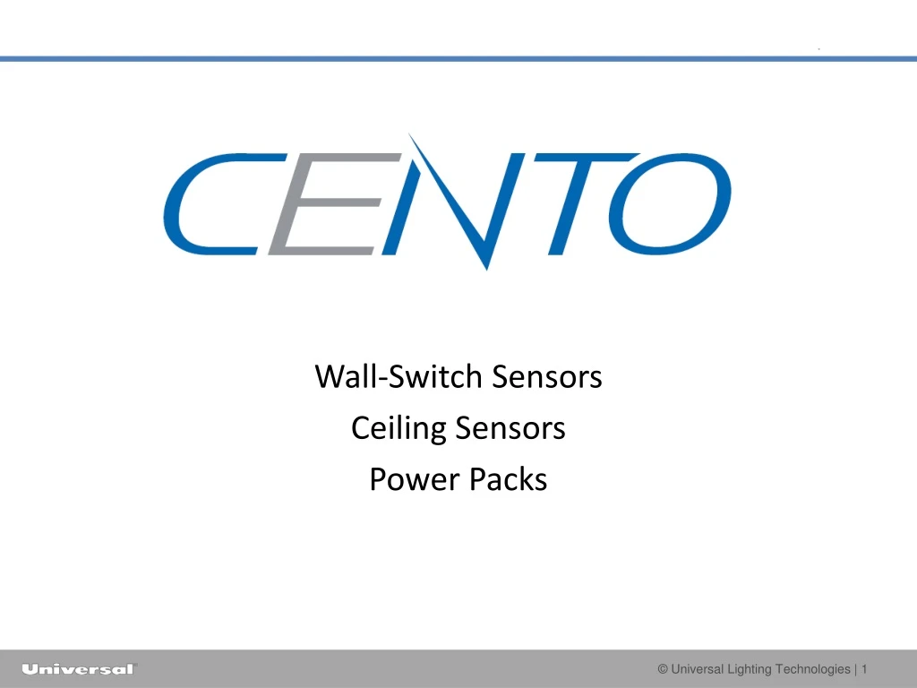 wall switch sensors ceiling sensors power packs