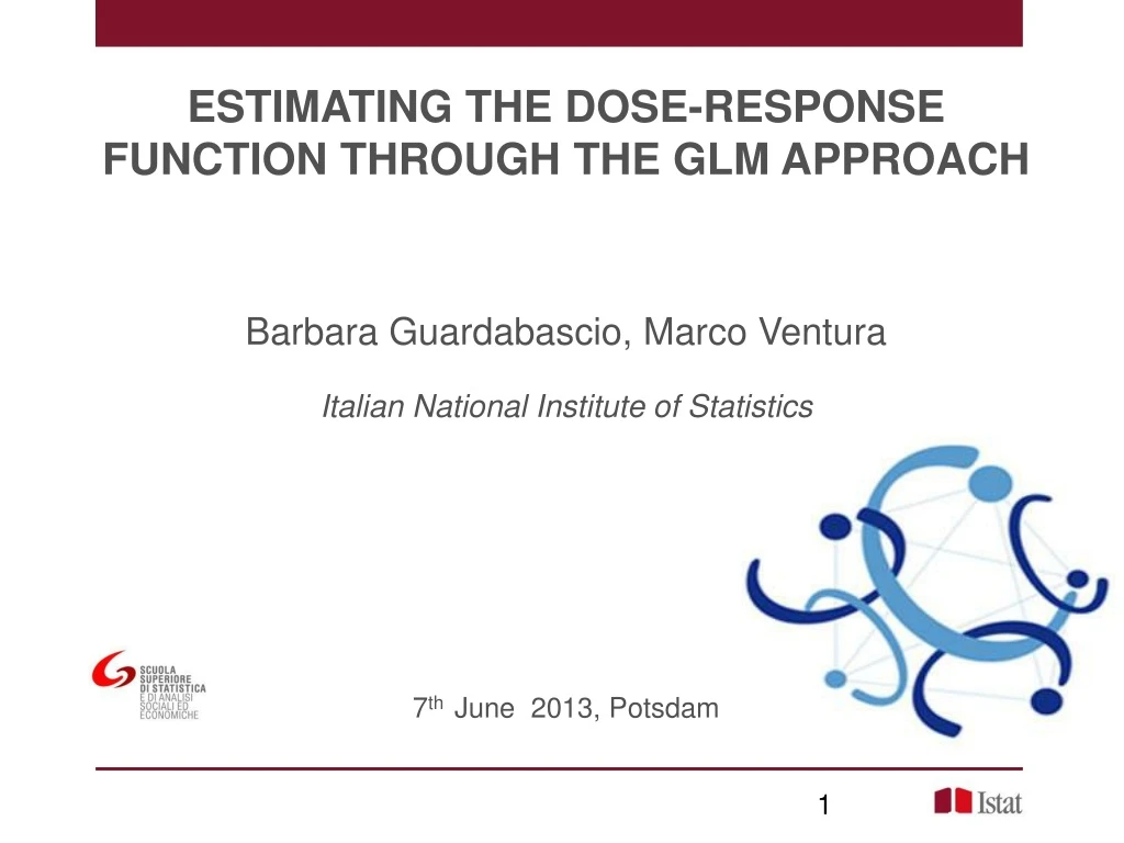 estimating the dose response function through