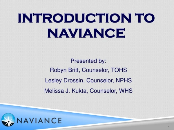 Introduction to Naviance
