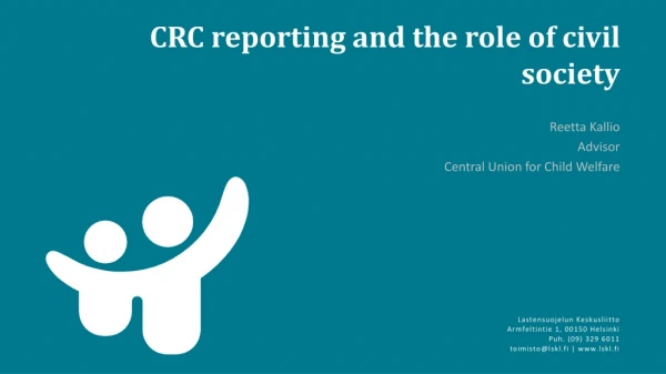 CRC reporting and the role of civil society