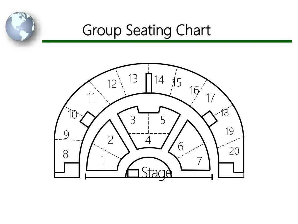 group seating chart