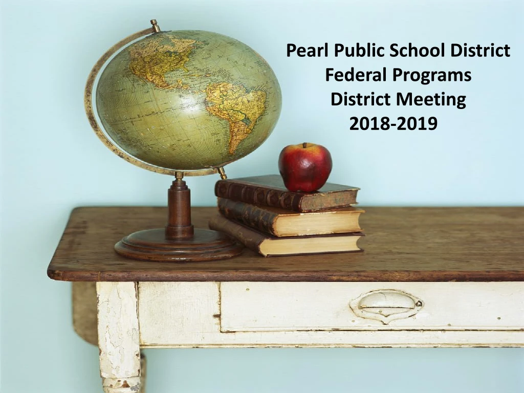 pearl public school district federal programs