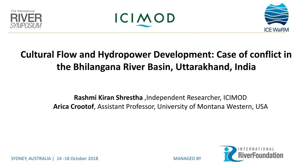 cultural flow and hydropower development case