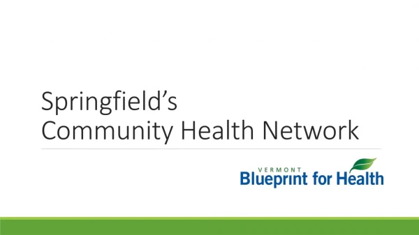 Springfield’s Community Health Network