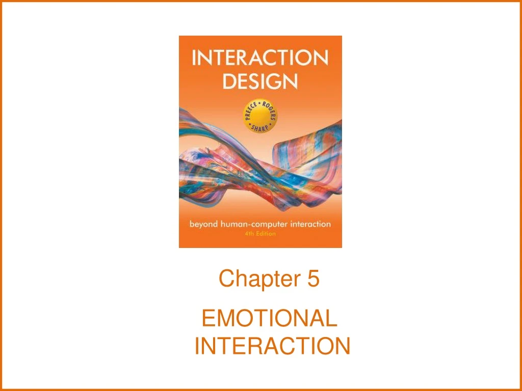 chapter 5 emotional interaction