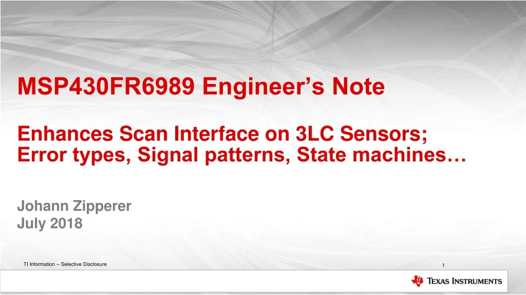 msp430fr6989 engineer s note enhances scan
