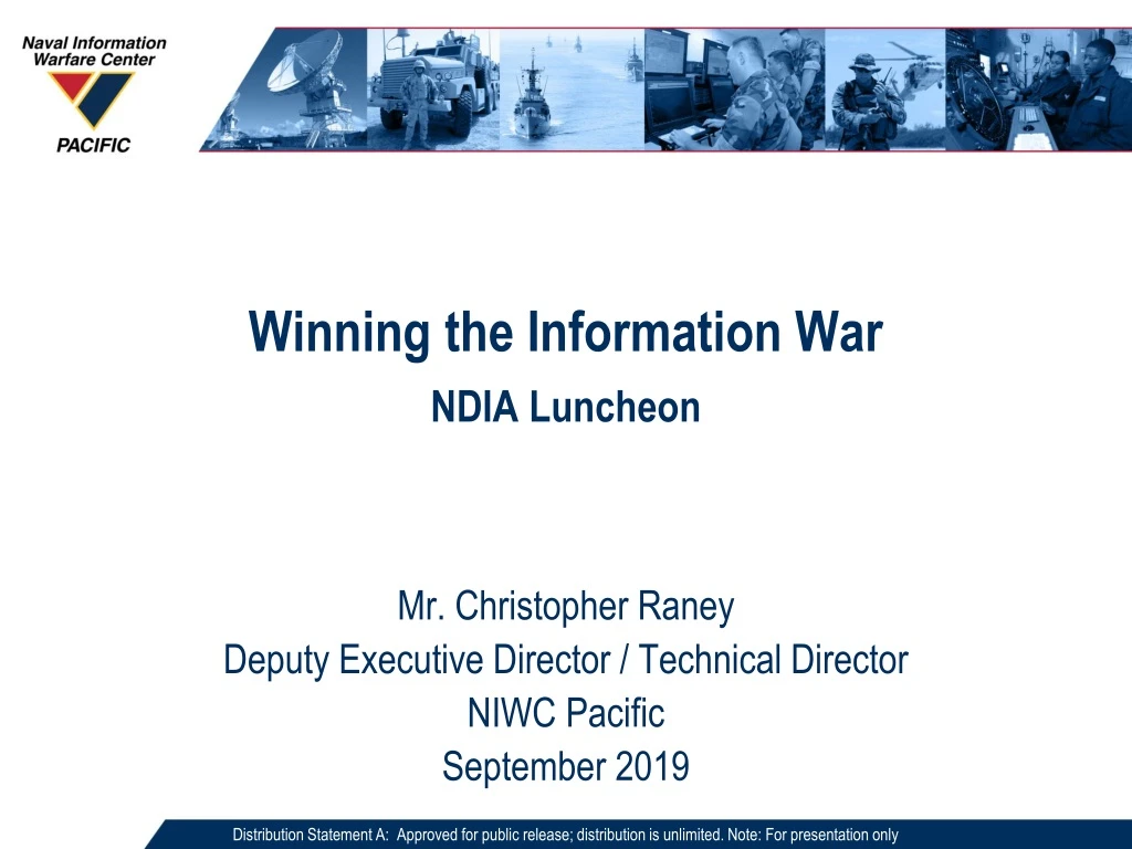 winning the information war ndia luncheon