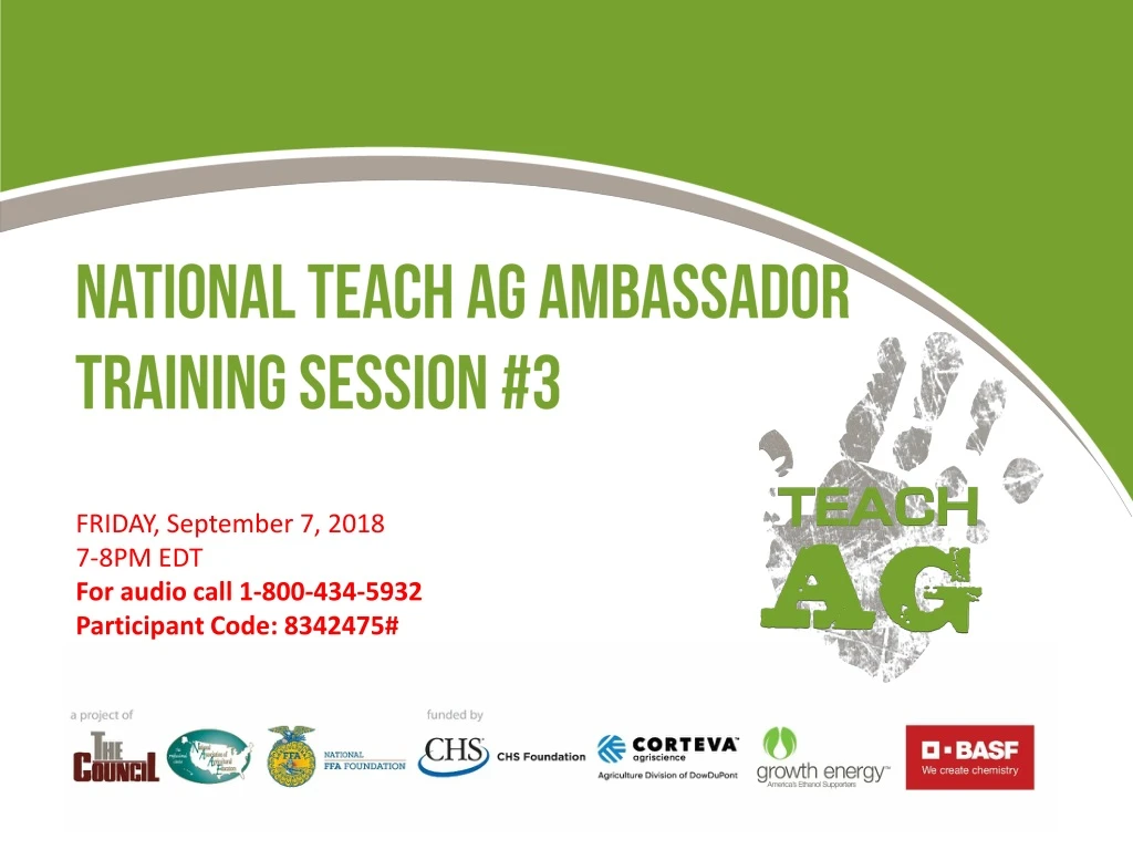 national teach ag ambassador training session 3