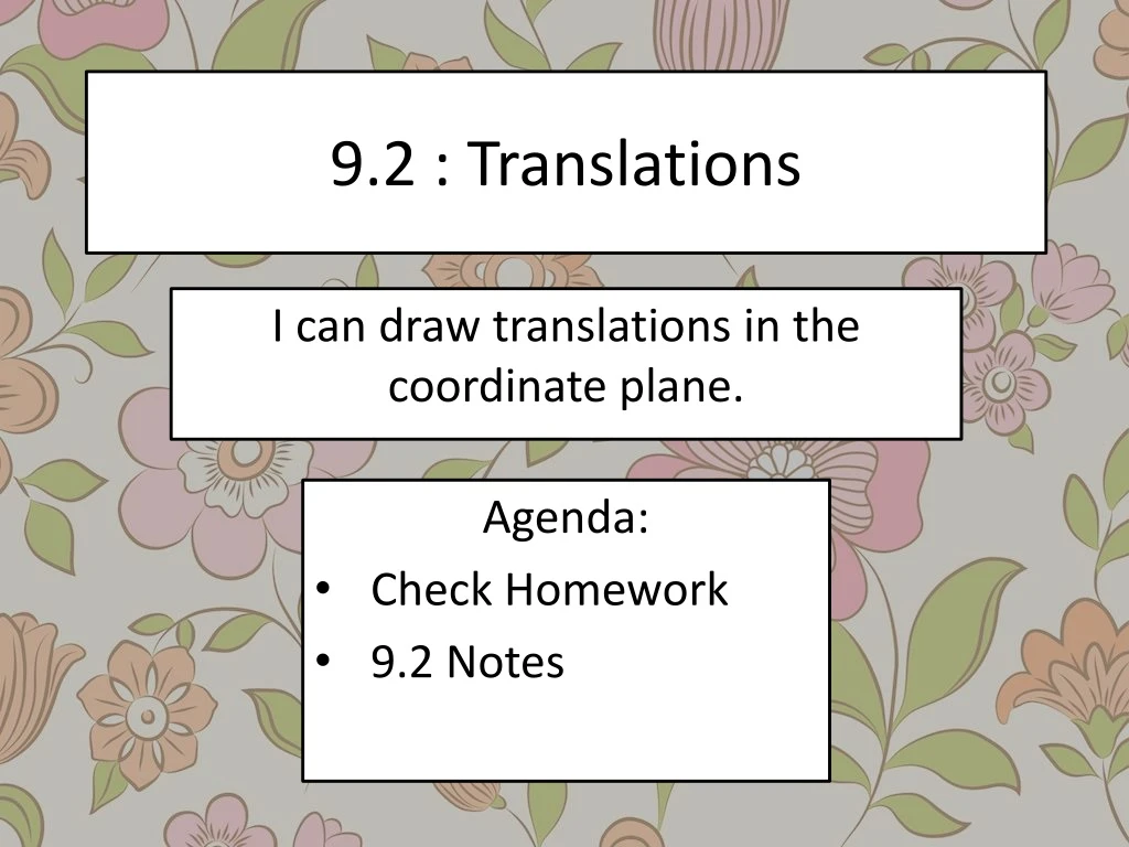 9 2 translations