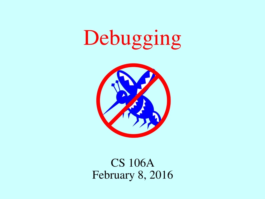 debugging