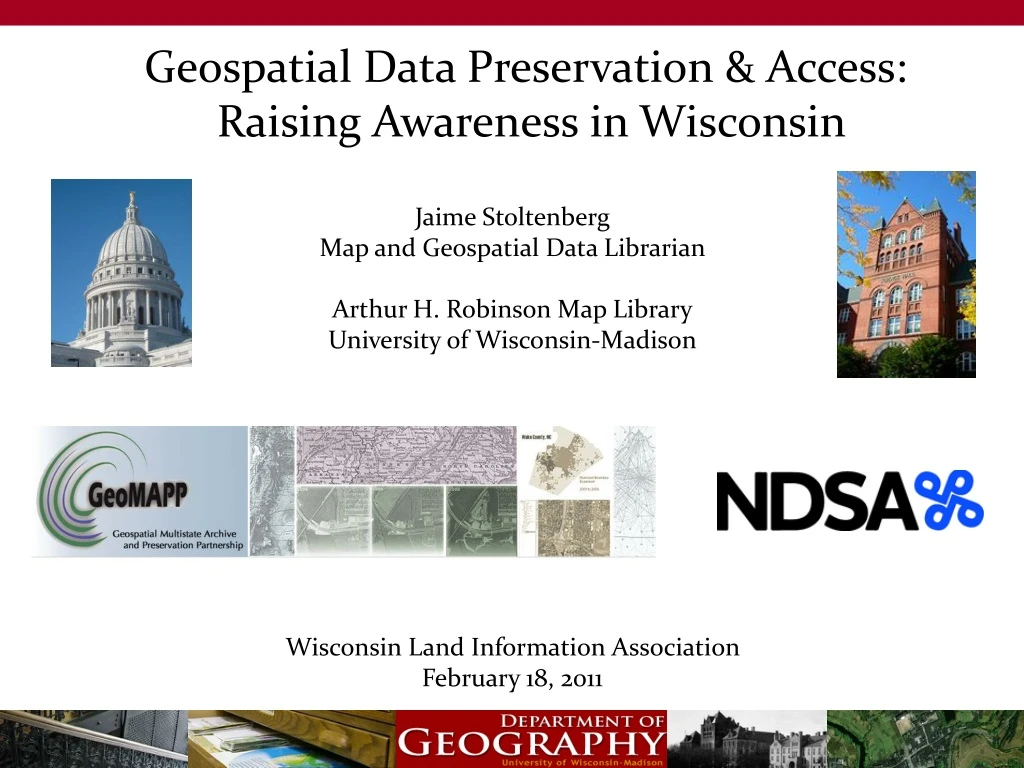 geospatial data preservation access raising
