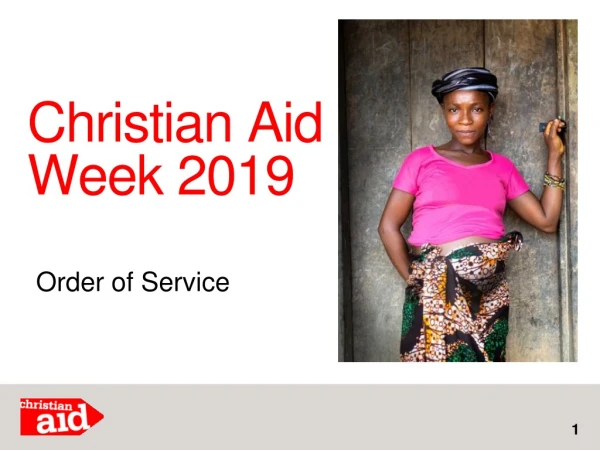Christian Aid Week 2019
