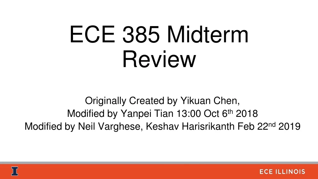 ece 385 midterm review