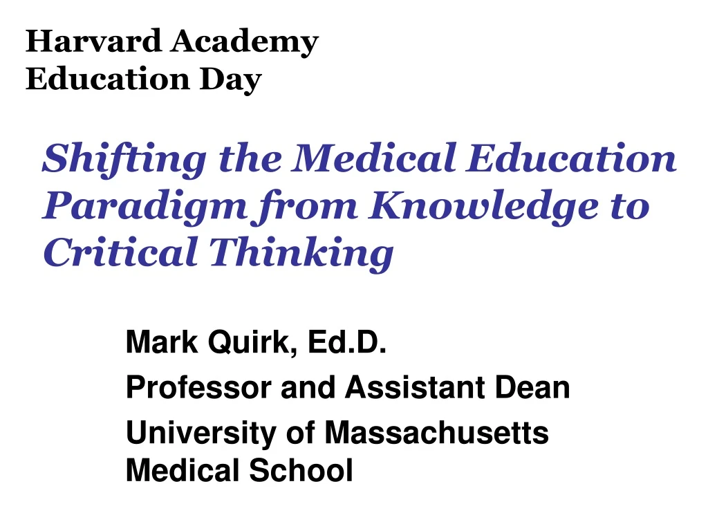 harvard academy education day