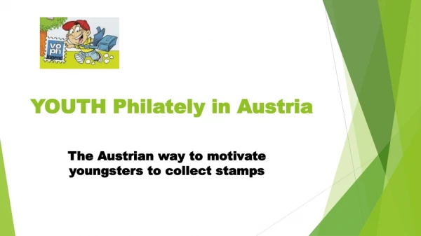 YOUTH Philately in Austria