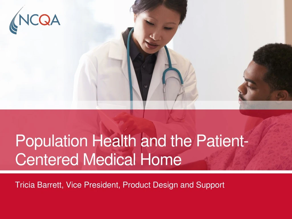 population health and the patient centered medical home