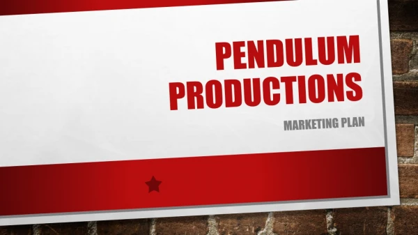 Pendulum productions