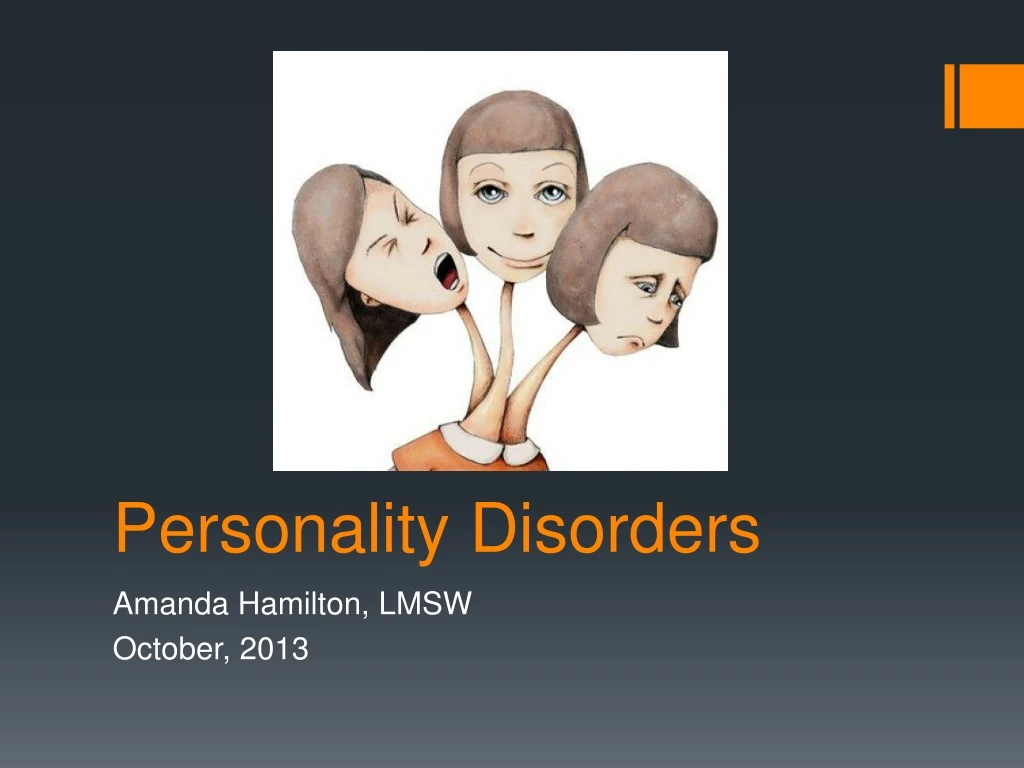 personality disorders