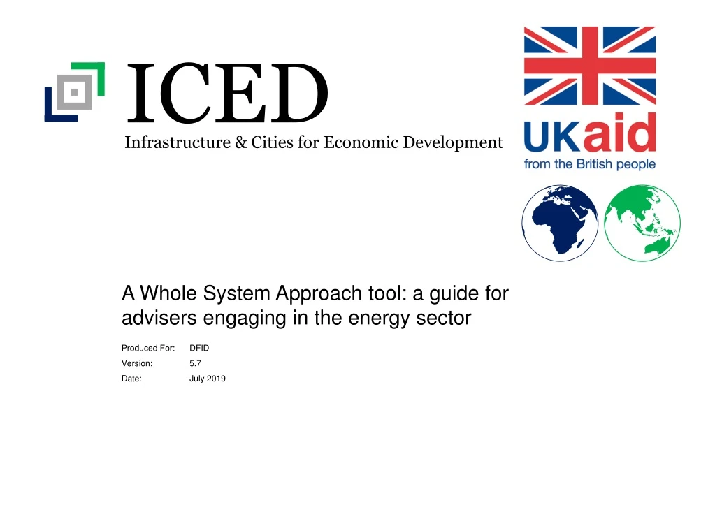 a whole system approach tool a guide for advisers engaging in the energy sector