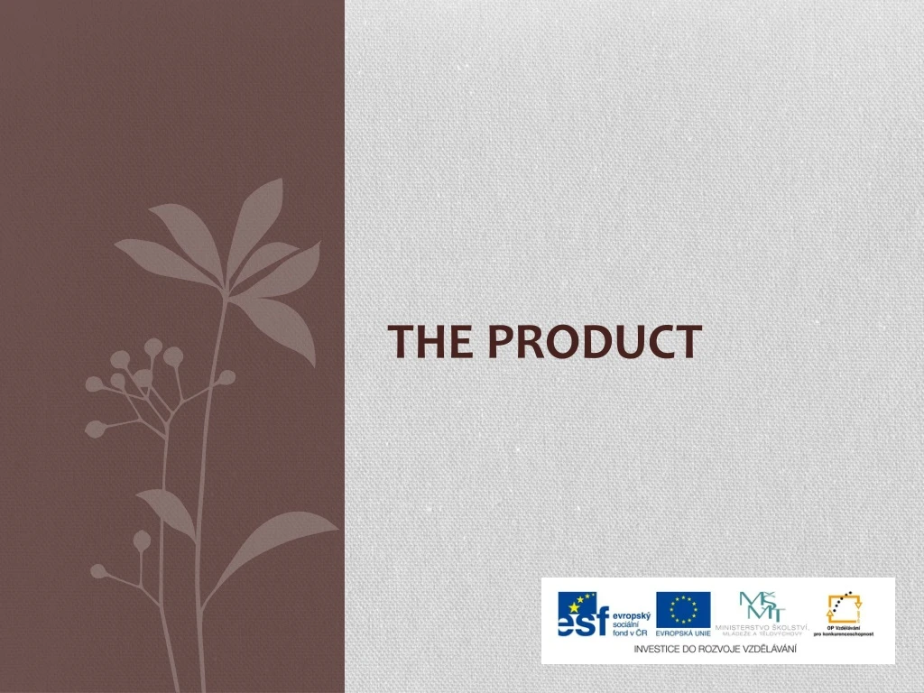 the product