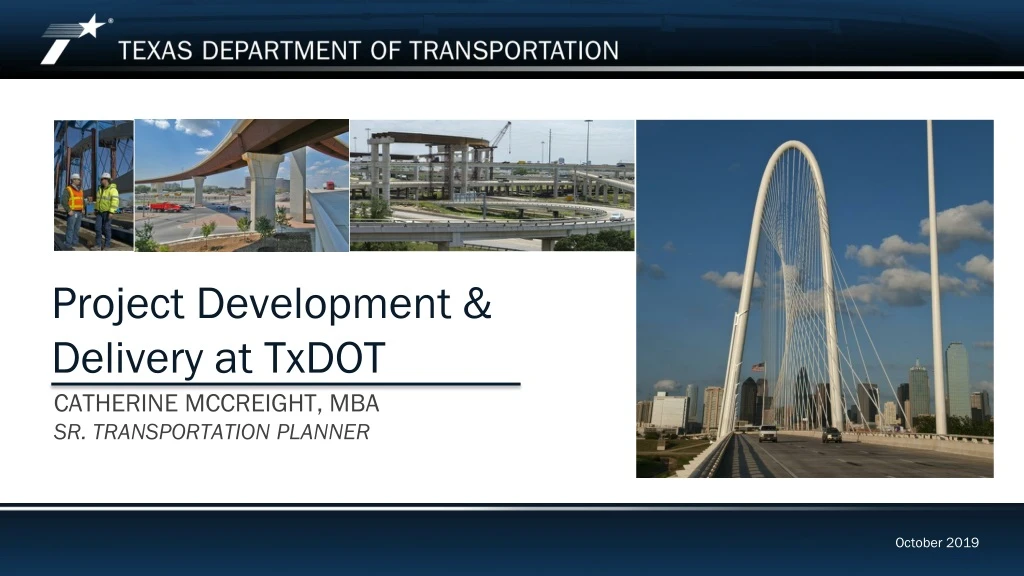 project development delivery at txdot