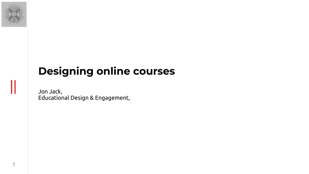 designing online courses jon jack educational