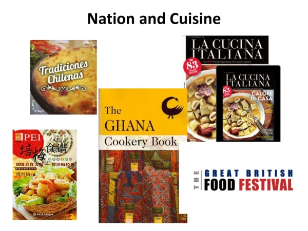 Nation and Cuisine