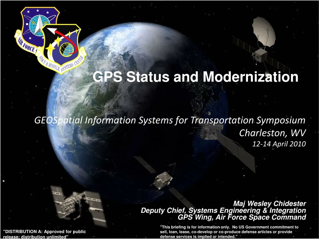 gps status and modernization
