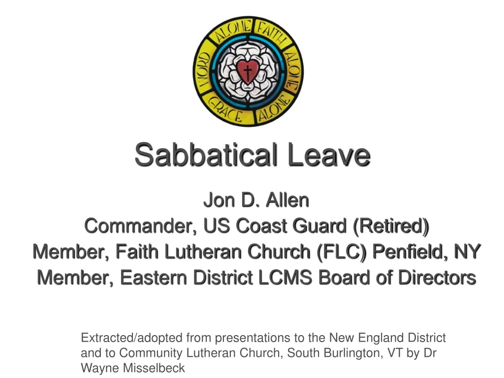 sabbatical leave