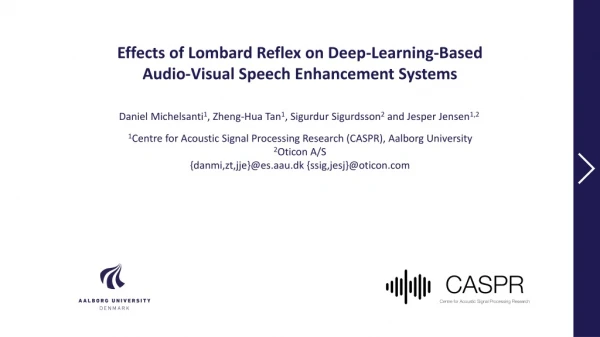 Effects of Lombard Reflex on Deep-Learning-Based Audio-Visual Speech Enhancement Systems
