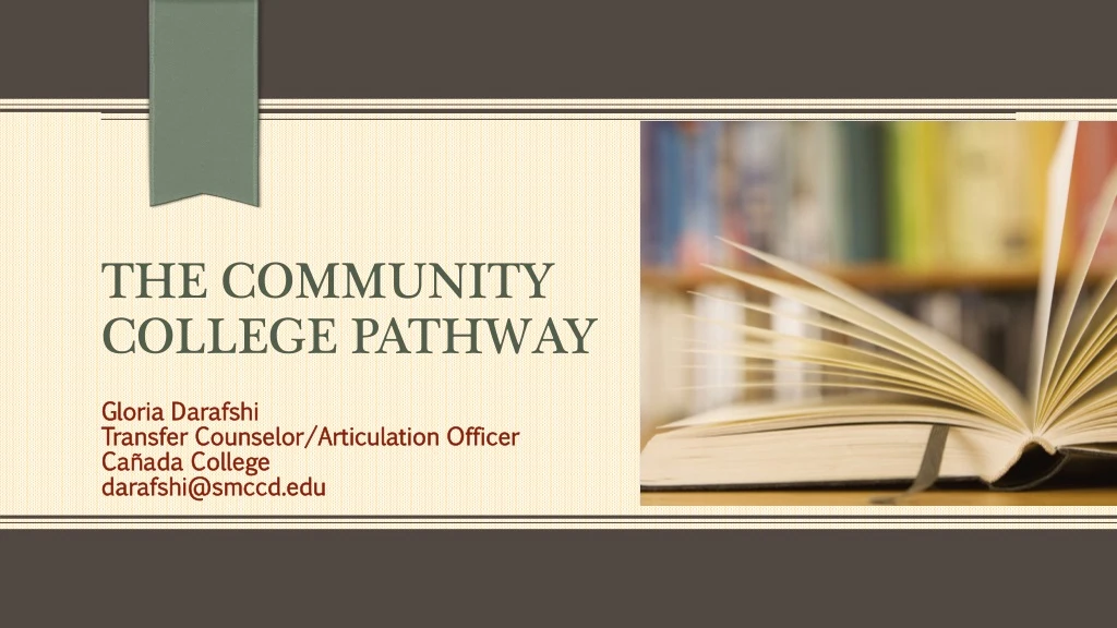 the community college pathway