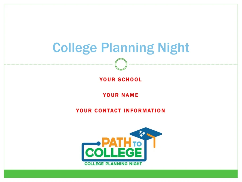 college planning night