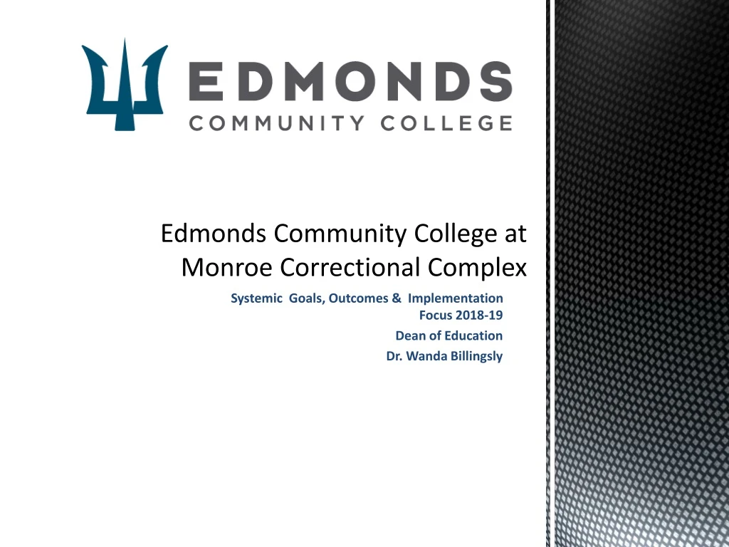 edmonds community college at monroe correctional complex