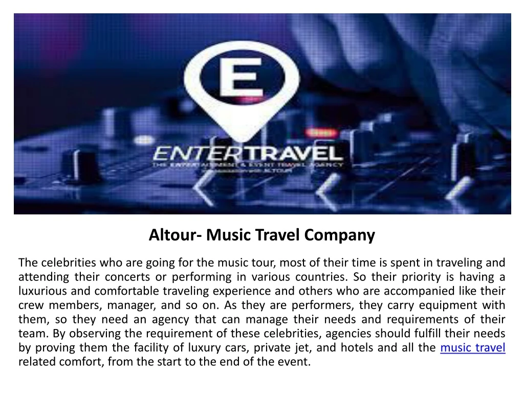 altour music travel company