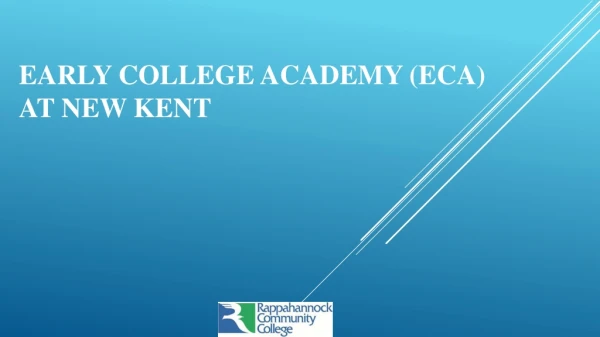 Early College Academy (ECA) at New Kent