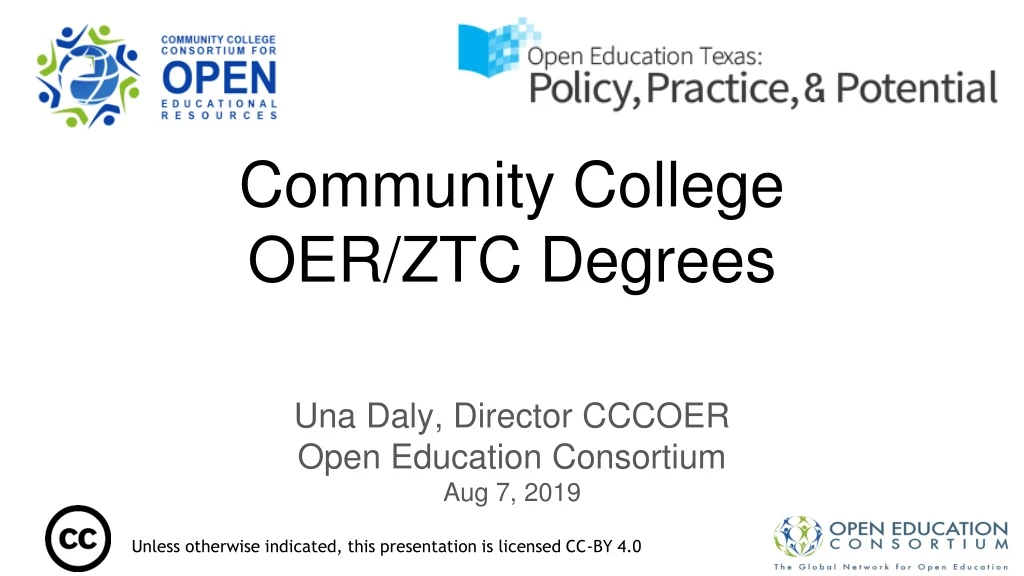 community college oer ztc degrees