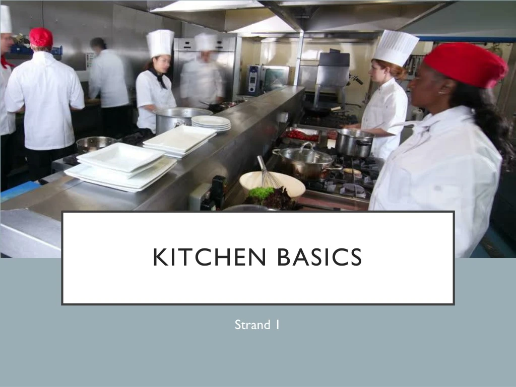 kitchen basics