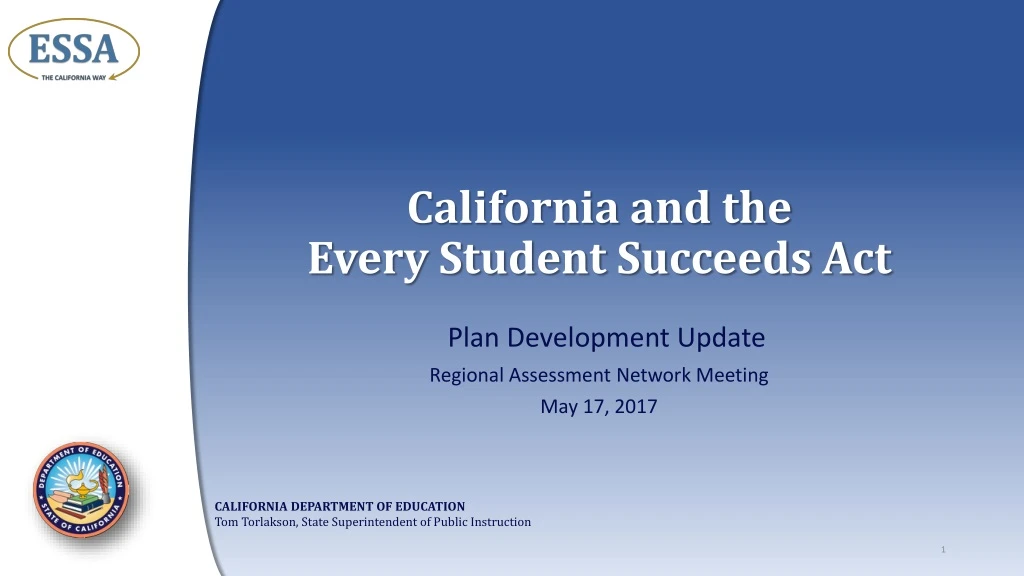 california and the every student succeeds act