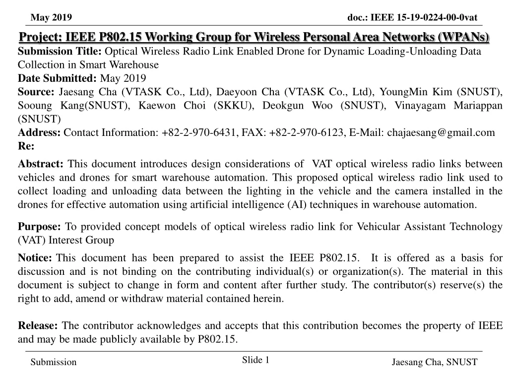 project ieee p802 15 working group for wireless