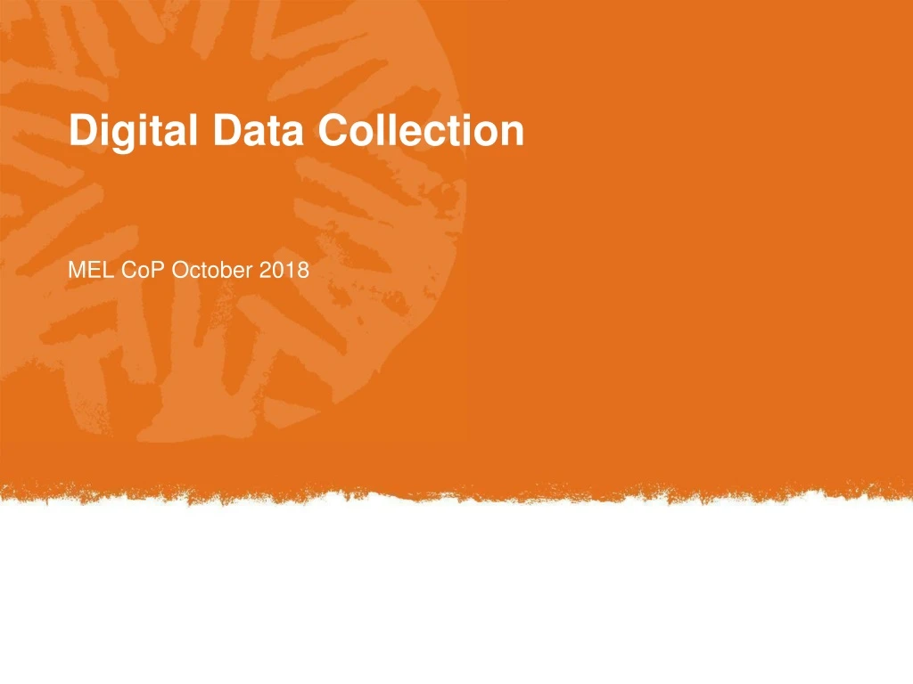 digital data collection