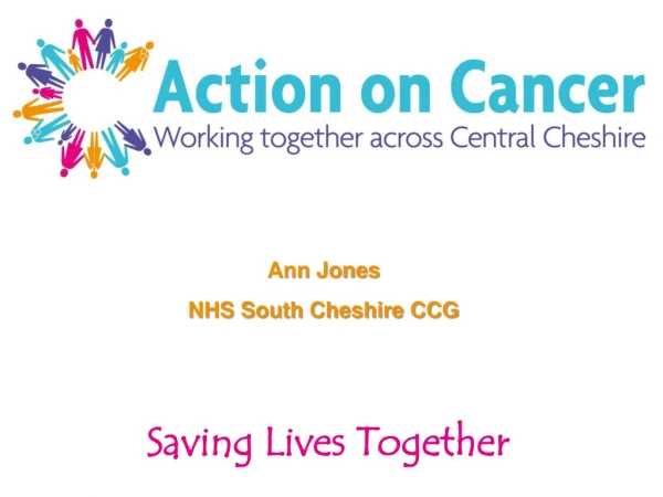 Ann Jones NHS South Cheshire CCG