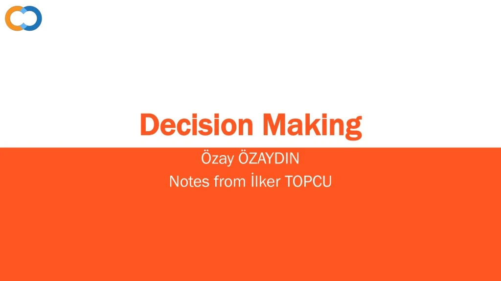 decision making