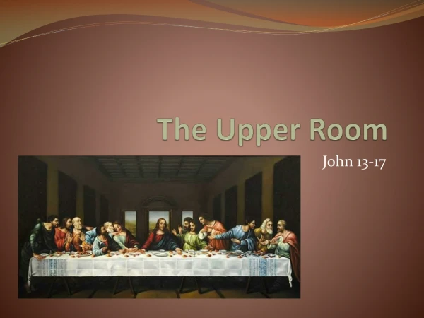 The Upper Room